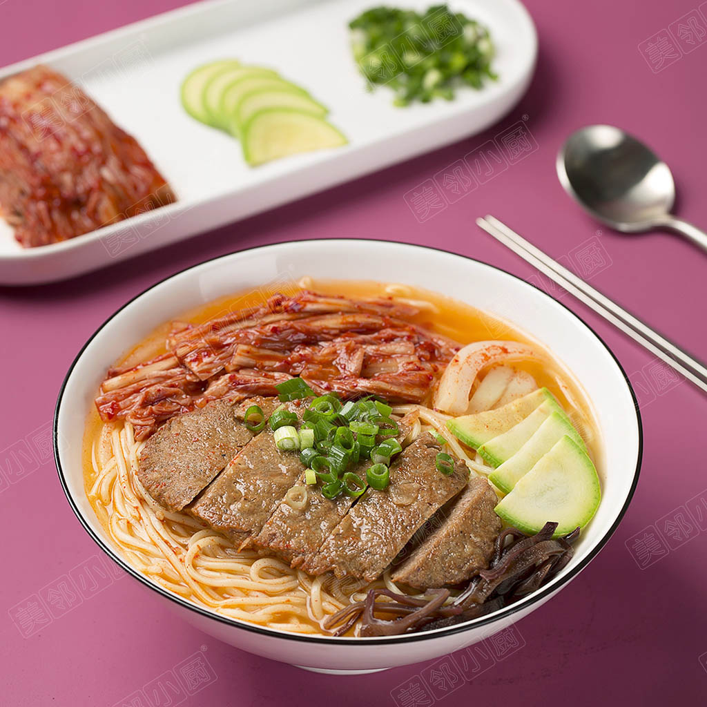 韓式泡菜豬排面