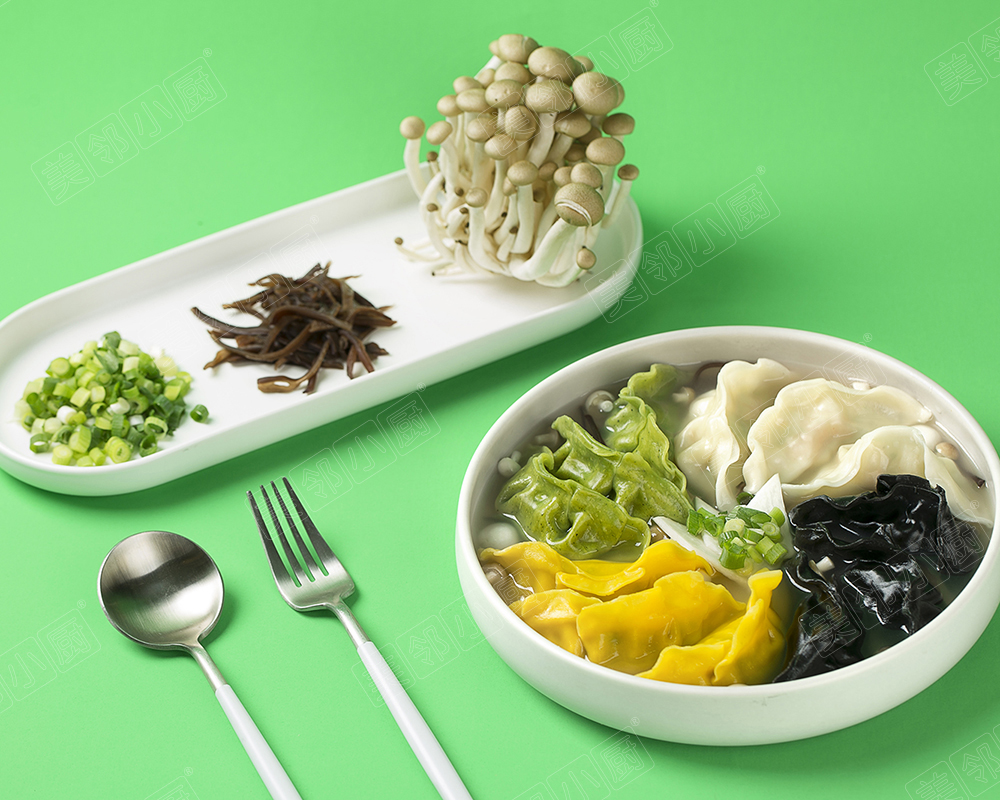 菌湯全家福餃子