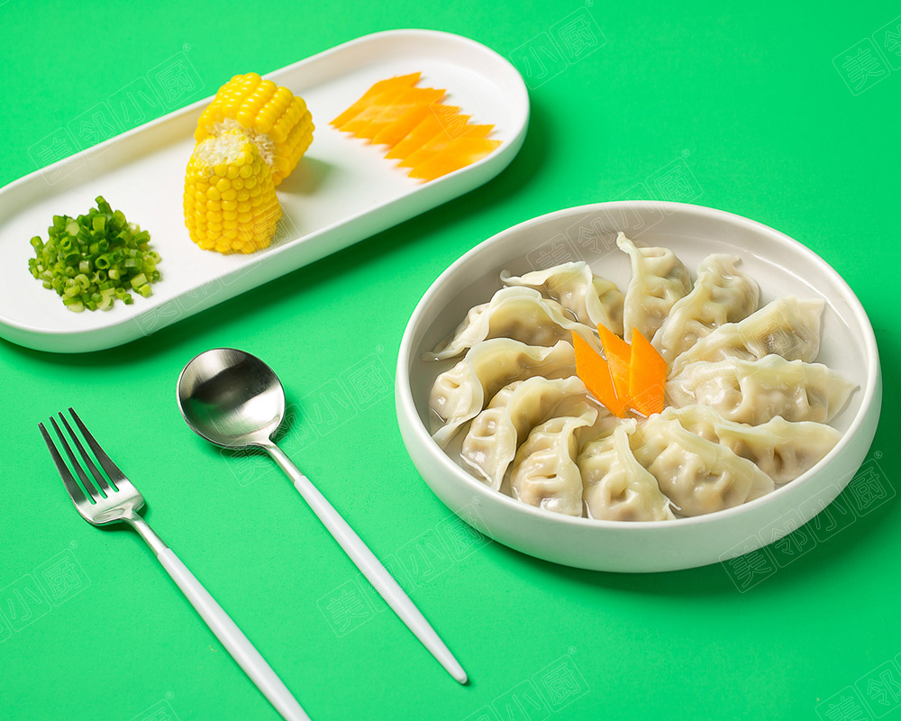玉米豬肉餃子