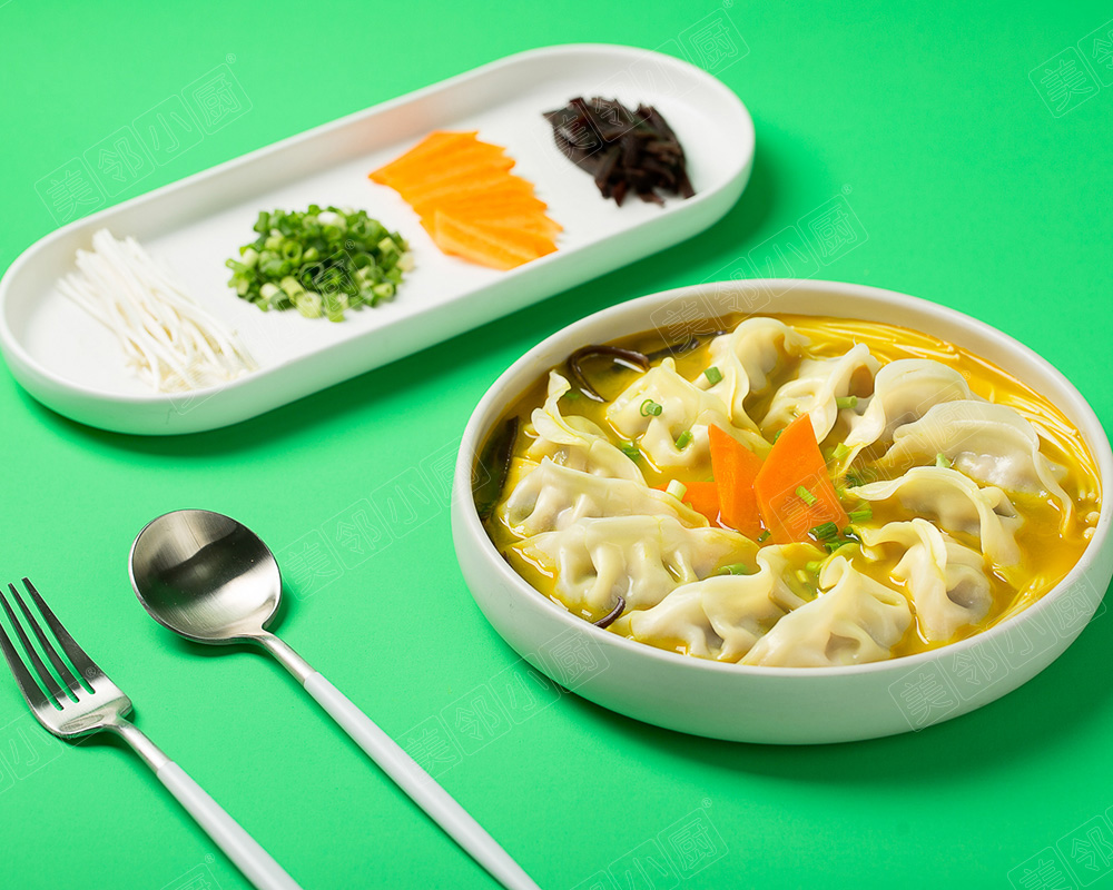 金湯香菇豬肉餃