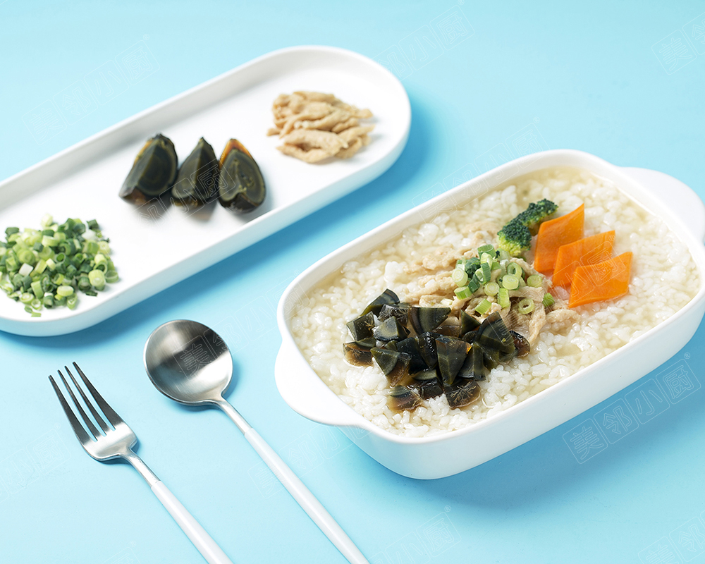 皮蛋瘦肉湯飯