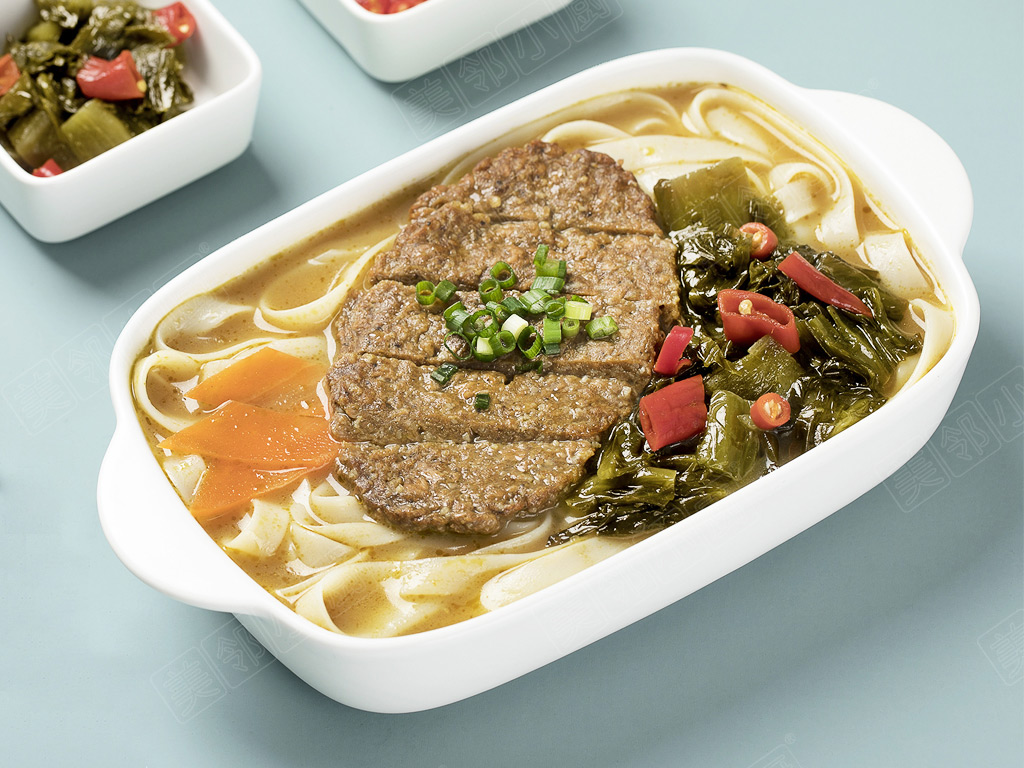 老壇酸菜豬排河粉