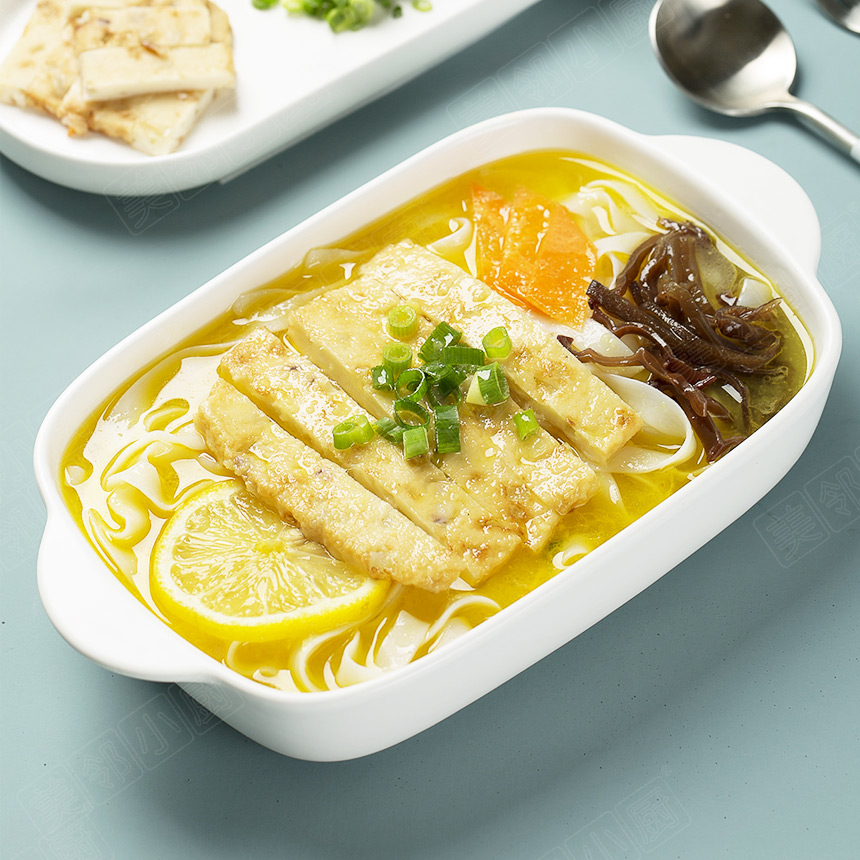 檸檬金湯海鮮河粉